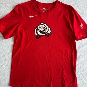 Nike Kids Portland Trailblazers Red Rose City T-Shirt XL Boys Lillard